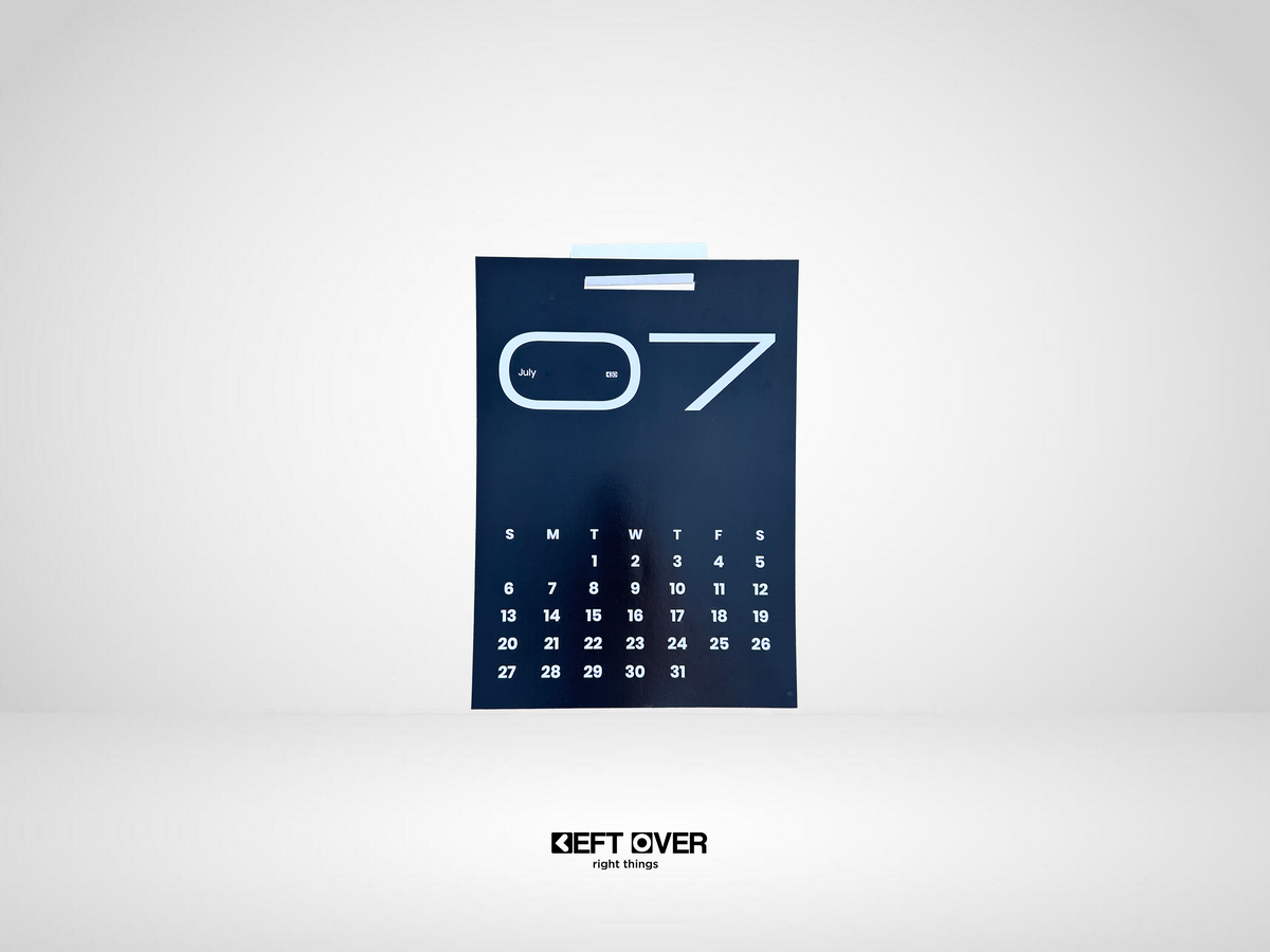 RAINBOW CALENDAR 2025
