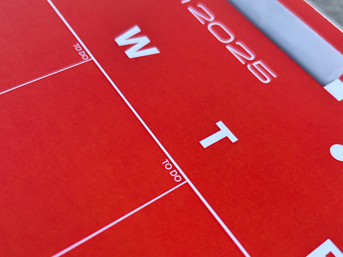 RAINBOW CALENDAR 2025